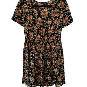 Floral mini dress